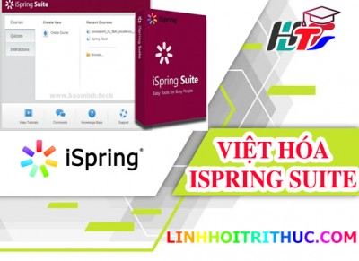 Hướng dẫn cài đặt iSpring 9.1 bản Việt Hóa