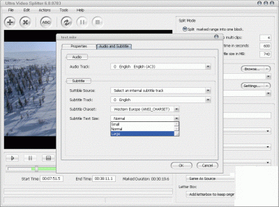 Ultra Video Splitter 6.3.0506 Full - Phần mềm cắt chia nhỏ file video tốt nhất